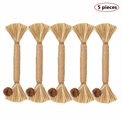 Natural Matatabi Pet Cat Snacks Sticks Cleaning Tooth Catnip Cat Toys Actinidia Silvervine Pet Toy for Cats Pet Accessories