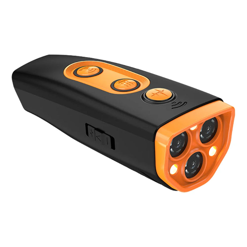 3 in 1 Ultrasonic Dog Repeller 10M Range Dog Bark Anti-Bark Device Deterrent Device for Dog Training Stop Barking LED Flashlight