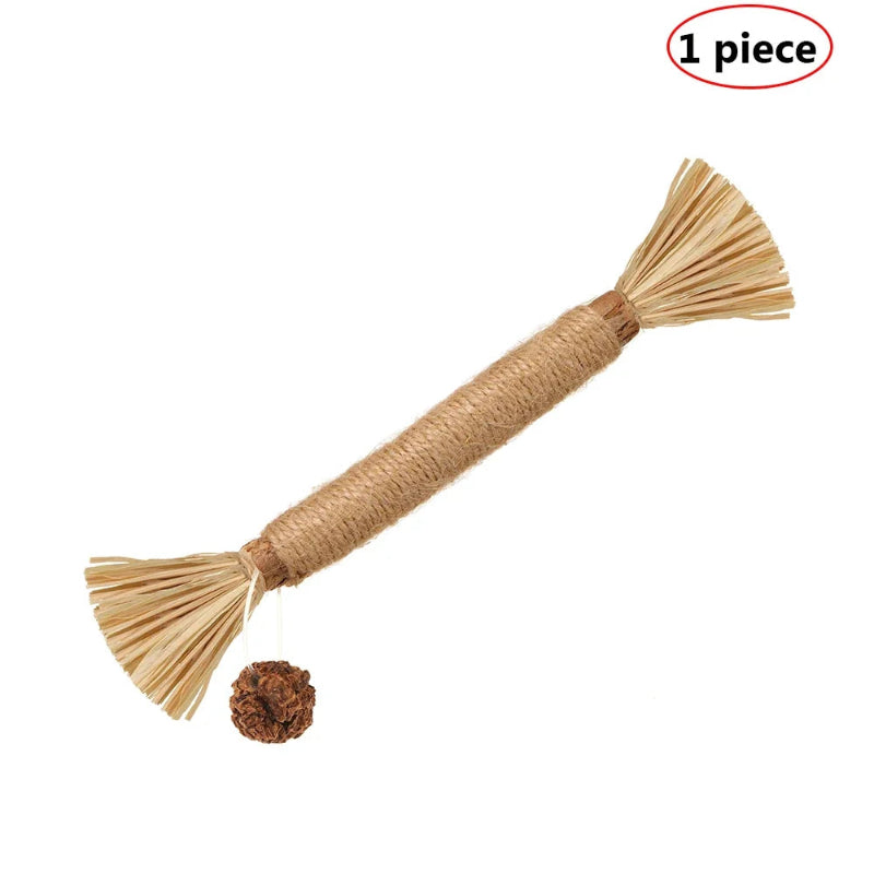 Natural Matatabi Pet Cat Snacks Sticks Cleaning Tooth Catnip Cat Toys Actinidia Silvervine Pet Toy for Cats Pet Accessories