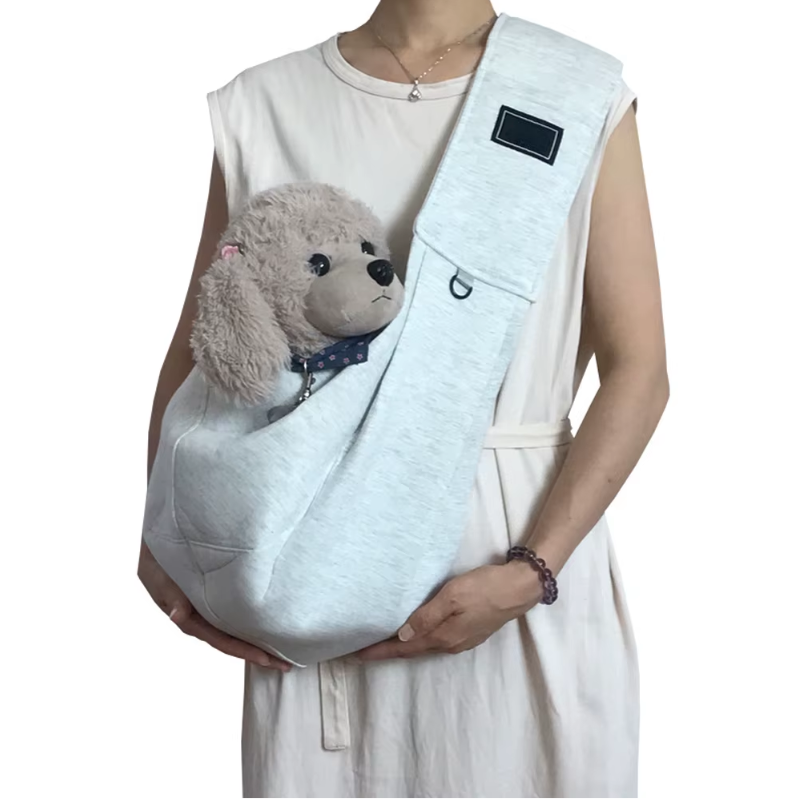 Portable Pet Travel Bag with Adjustable Strap for Puppies & Cats